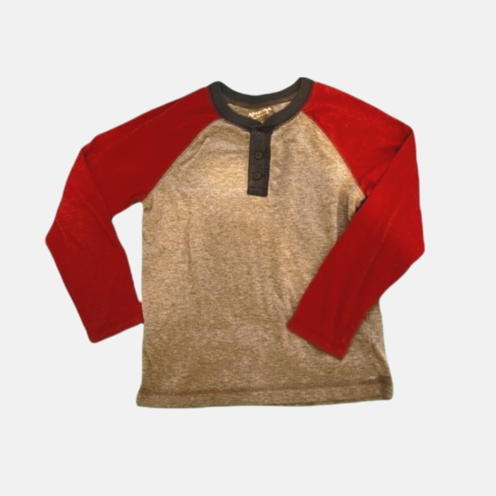 Boys Long sleeve Baseball tee